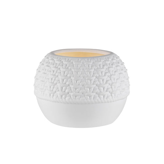 Knit Porcelain Tealight Holder R17216
