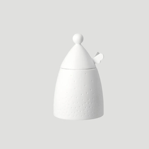 Heavenly Light Porcelain Angel Canister for Storage or Cookie and Candy Service - Angel Figurine