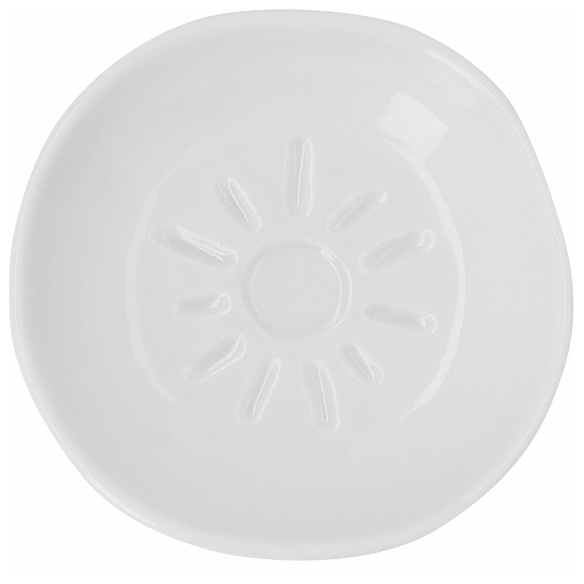 Porcelain Decorative and Food Safe Mini Bowl with Embossed Design - Catchall Dish