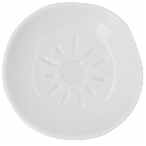Porcelain Decorative and Food Safe Mini Bowl with Embossed Design - Catchall Dish