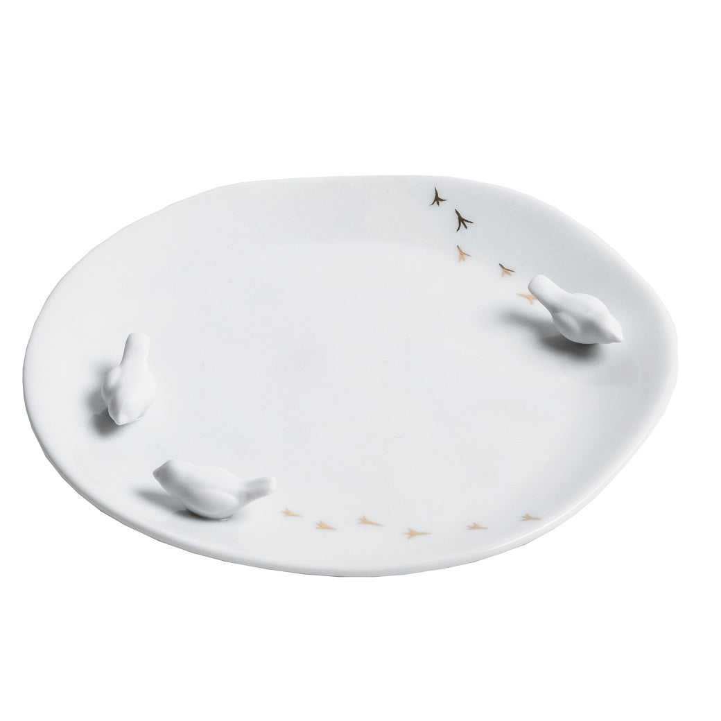 Porcelain Stories Birds Plate R15535