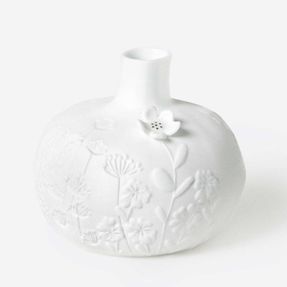 R17519 Picture Stories Porcelain Vase - Flower Garden