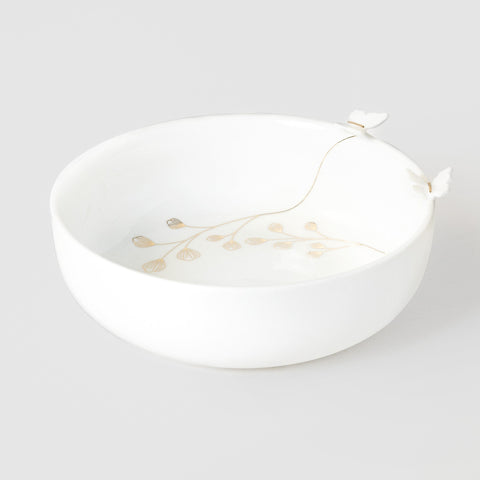 R17615 Porcelain Stories Butterfly Bowl
