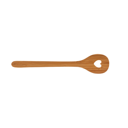 Bamboo Spoon With Heart Cutout R8972
