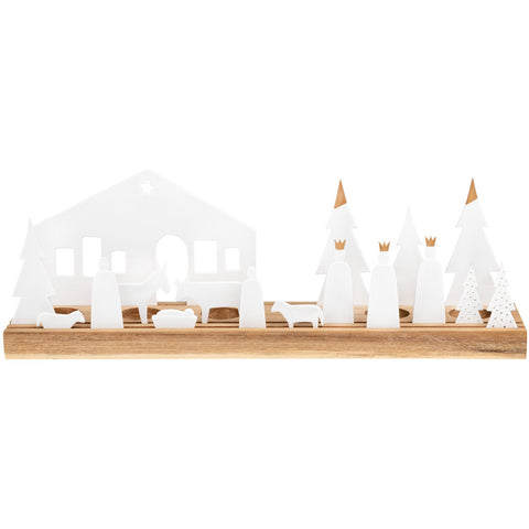 Nativity tealight holder grand R90041