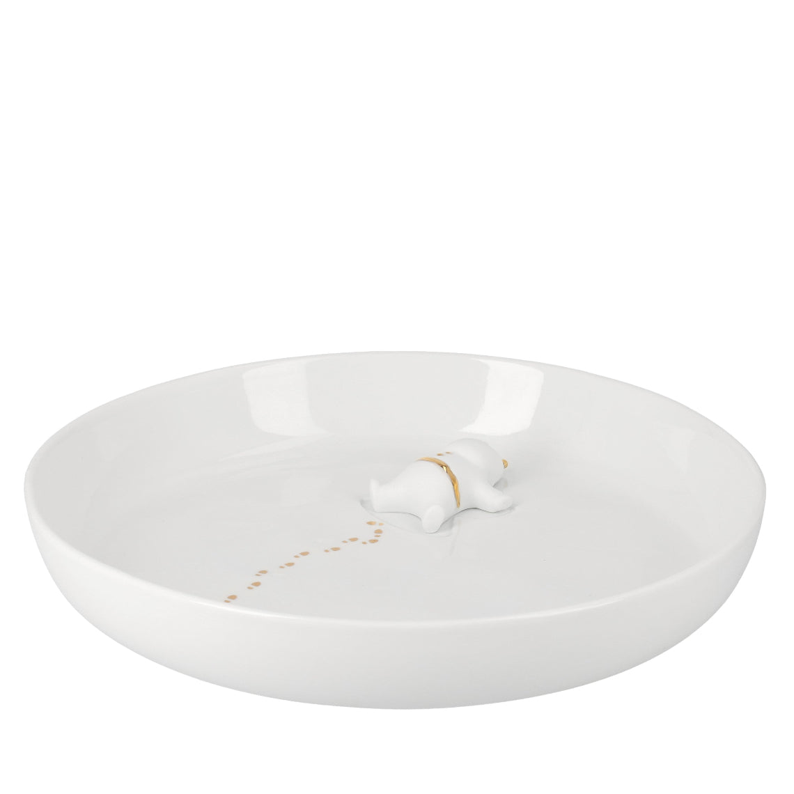 R92643 Santa Snow Angel Dish