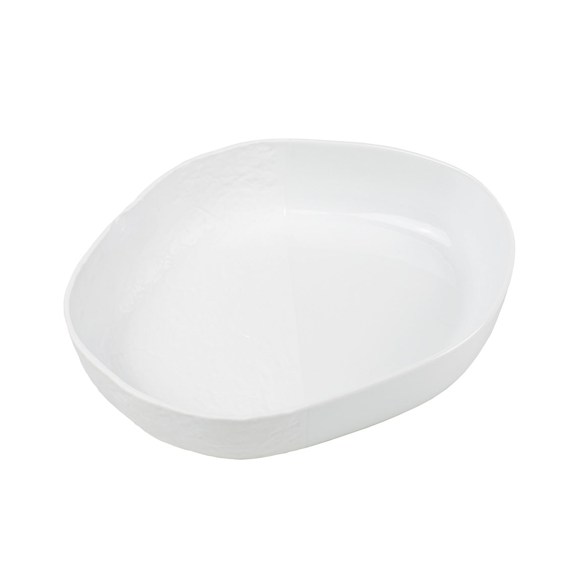 Rader Modern Freeform Shaped Porcelain Bowl – Decorative Food Safe Bowl