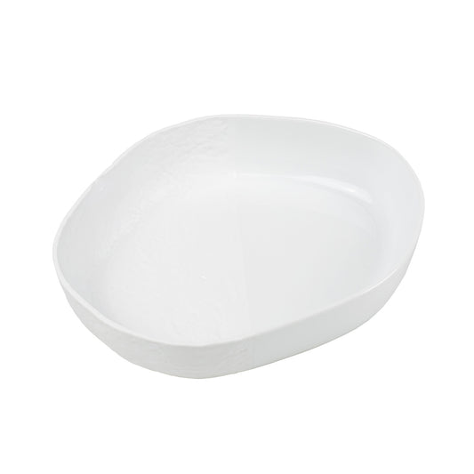 Rader Modern Freeform Shaped Porcelain Bowl – Decorative Food Safe Bowl