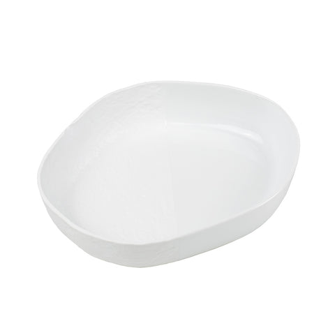 Rader Modern Freeform Shaped Porcelain Bowl – Decorative Food Safe Bowl