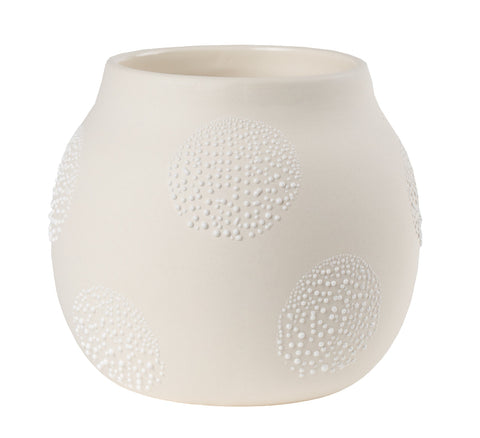Small porcelain pearl vase